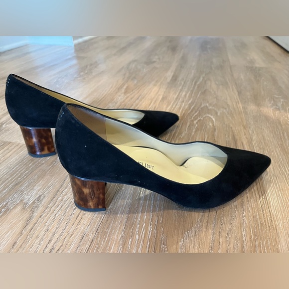 Sarah Flint Perfect Emma in Black Suede/Tortoiseshell - 38.5 - Picture 5 of 7